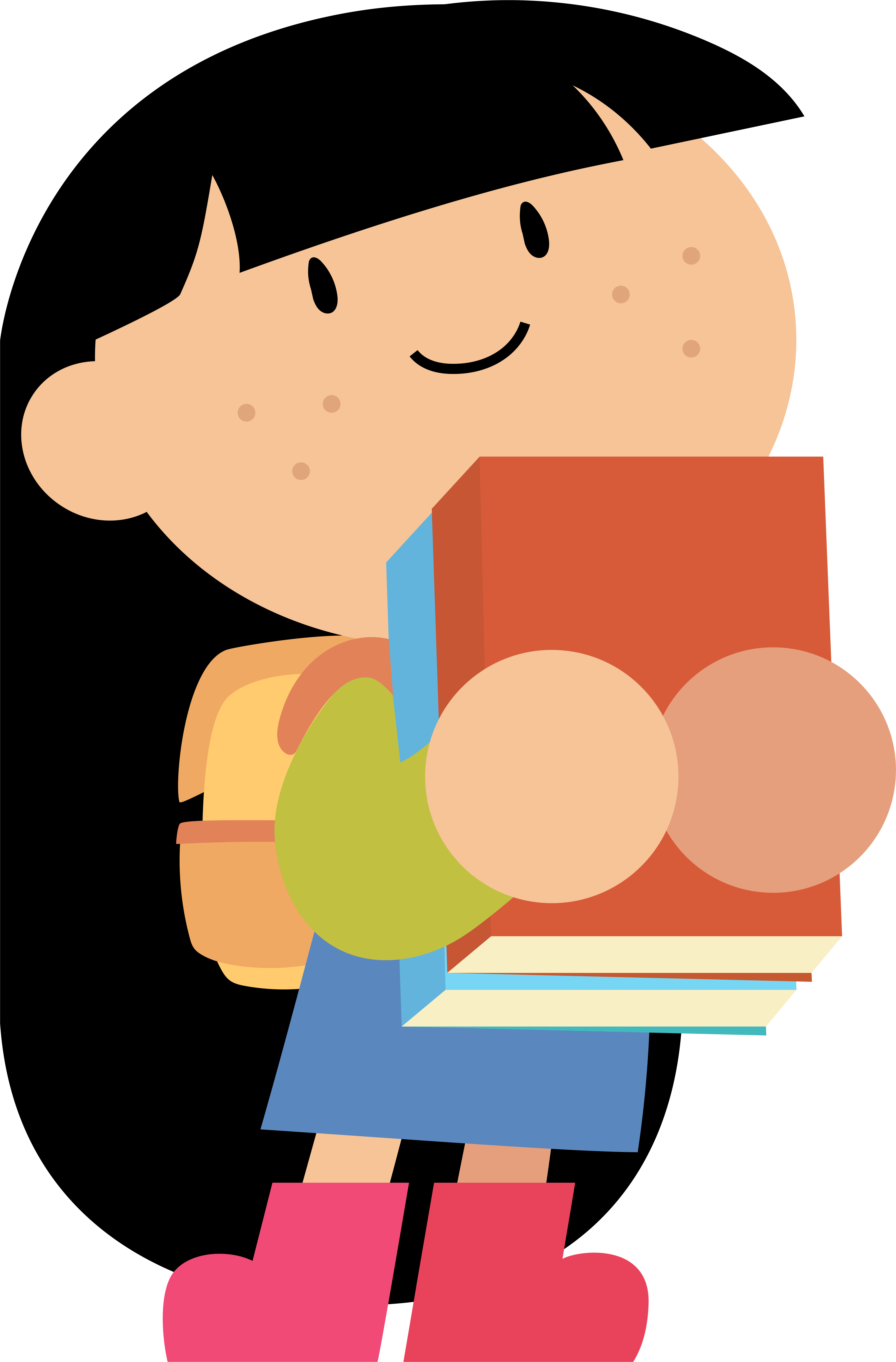 Sofi con libros
